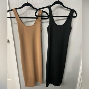 Express Bodycon Basic Tee Dresses